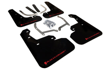 compare product Rally Armor 17-23 Subaru Impreza 4D/5D Black UR Mud Flap w/Red Logo