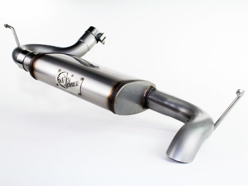 aFe MACHForce XP 07 - 17 Jeep Wrangler V6 - 3.6/3.8L 409 SS 2.5in Axle - Back Exhaust - My Store