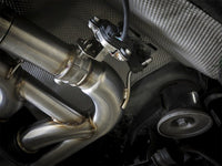 aFe MACH Force - Xp 3.5in. 304 SS C/B Exhaust System 15 - 18 BMW X5 M (F85) V8 - 4.4L (tt) - Black Tip - My Store