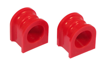 compare product Prothane 05+ Ford Mustang Front Sway Bar Bushings - 34mm - Red