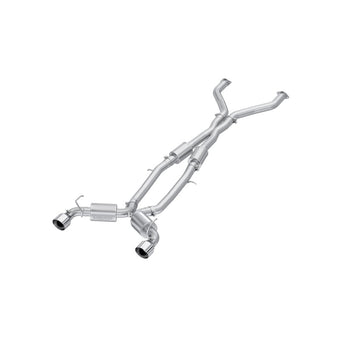 compare product MBRP 23-24 Nissan Z 3.0L Armor Pro T304 Stainless Steel 3in Cat-Back Dual Rear Exit w/ 5in OD Tips