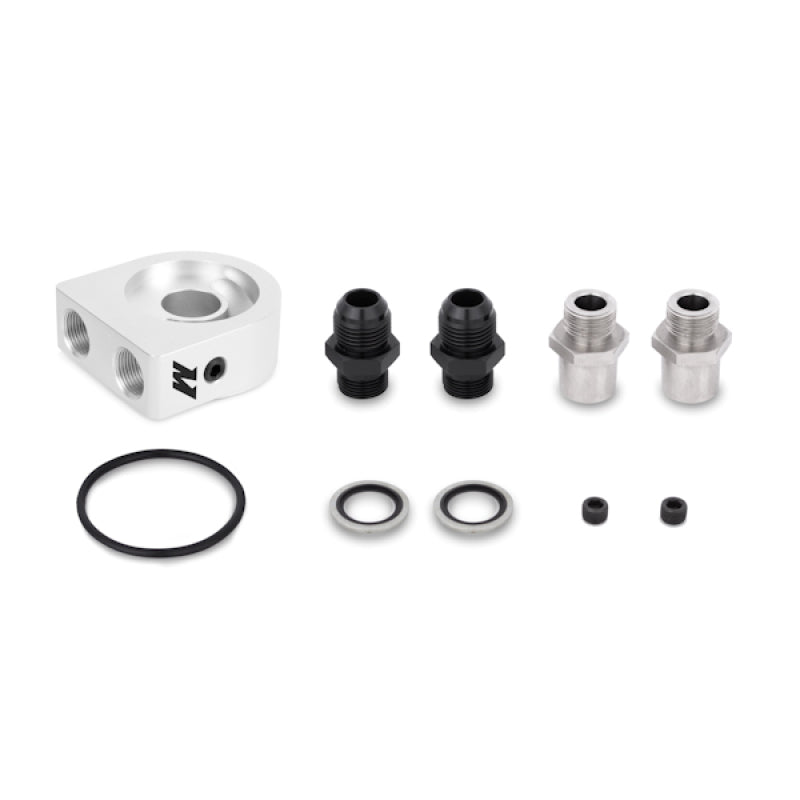 Mishimoto Universal 25 Row Oil Cooler Kit (Black Cooler) - My Store