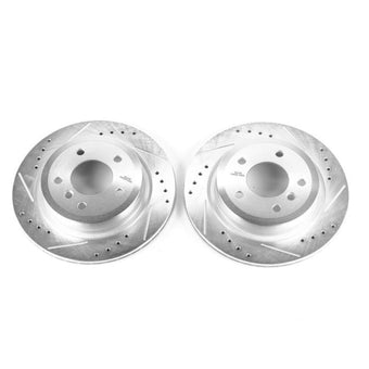 compare product Power Stop 09-16 BMW Z4 Rear Evolution Drilled & Slotted Rotors - Pair