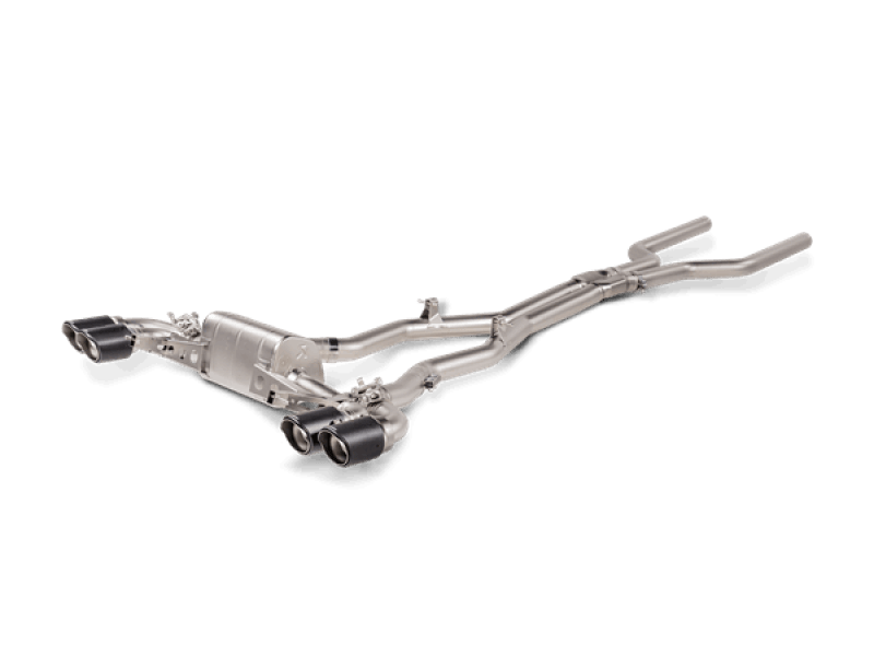 Akrapovic 2021 BMW M8/M8 Competition (F93) Evolution Line Cat Back (Titanium) w/Carbon Tips - My Store