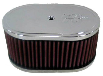 compare product K&N Custom Oval Race Filter L=7inch W=4inch H=3.25inch