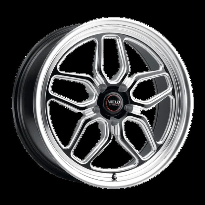 Weld S152 18X5 Laguna Drag 5X120.7 ET - 10 BS2.60 Gloss Black MIL Dia 78.1 - My Store