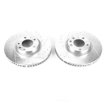 compare product Power Stop 11-18 Porsche Cayenne Front Evolution Drilled & Slotted Rotors - Pair