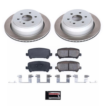 compare product Power Stop 15-20 GMC Canyon Rear Semi-Coated Rotor Kit