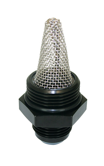 compare product Moroso Oil Filter Fitting -12An to -16An w/External Screen - Single
