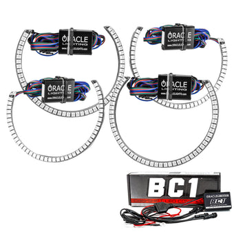 compare product Oracle Dodge Challenger 08-14 LED Waterproof Halo Kit - ColorSHIFT w/ BC1 Controller