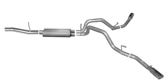 compare product Gibson 2017 GMC Sierra 1500 Base 5.3L 3in/2.25in Cat-Back Dual Extreme Exhaust - Stainless