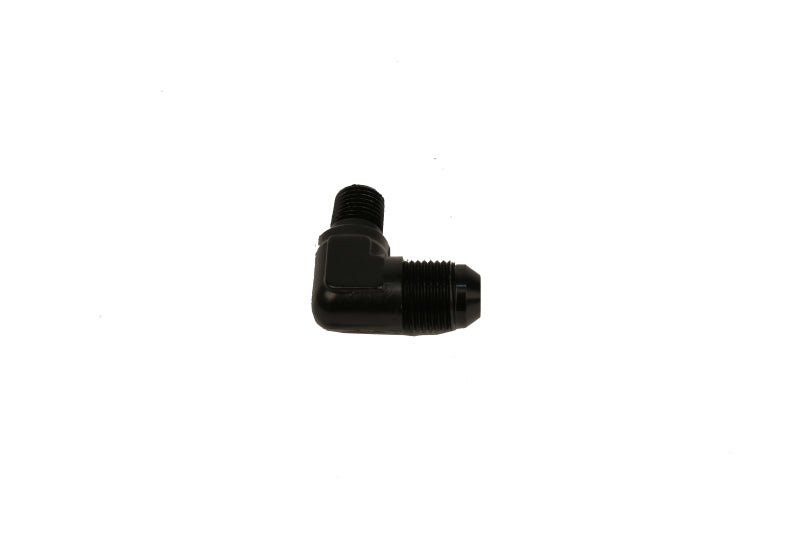 Aeromotive Fitting Elbow 1/4in - MNPT to AN - 08 90 - Deg Black - My Store