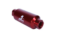 Aeromotive In - Line Filter - (AN - 10) 10 Micron Microglass Element Red Anodize Finish - My Store