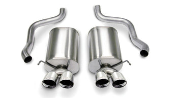 compare product Corsa 2005-2007 Chevrolet Corvette C6 6.0L V8 Polished Sport Axle-Back Exhaust