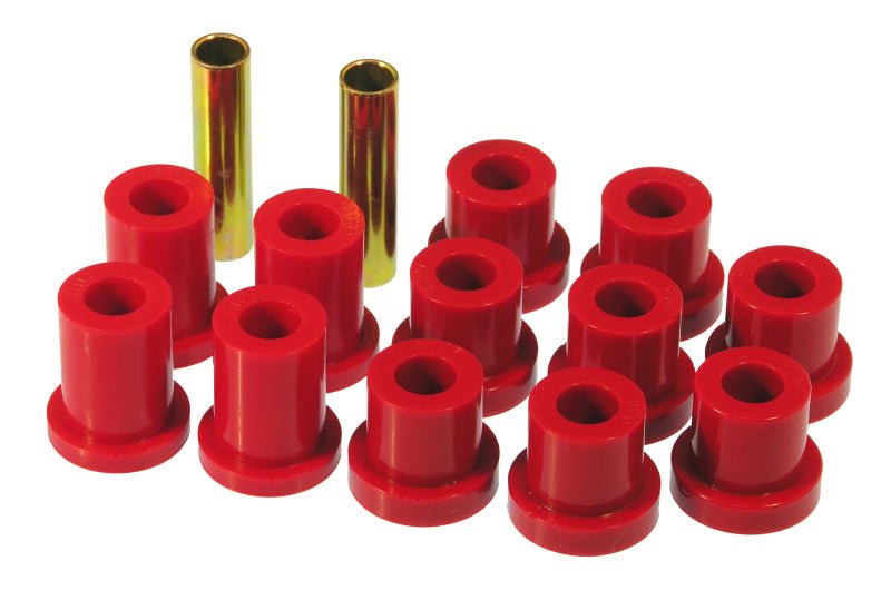 Prothane 56 - 57 Chevy Full Rear Spring Bushings - Red - My Store