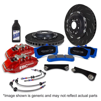 compare product EBC Racing 89-98 Nissan Skyline GT-R R32/R33 Red Apollo-6 Calipers 355mm Rotors Front Big Brake Kit