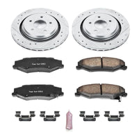 Power Stop 06 - 09 Cadillac XLR Rear Z23 Evolution Sport Brake Kit - My Store