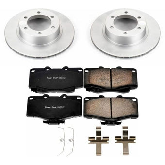 compare product Power Stop 95-02 Toyota 4Runner Front Z17 Evolution Geomet Coated Brake Kit