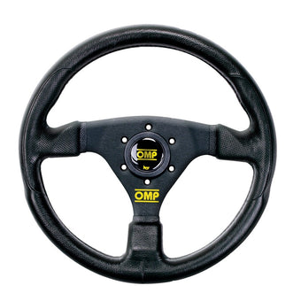 compare product OMP GP Racing Steering Wheel - Black/Black