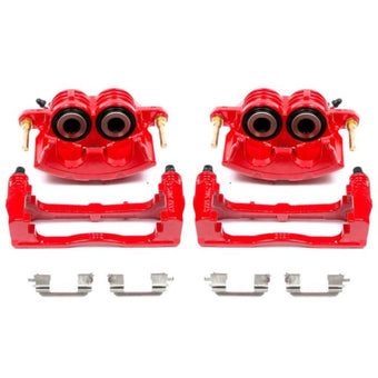compare product Power Stop 04-05 Buick Rainier Front Red Calipers w/Brackets - Pair