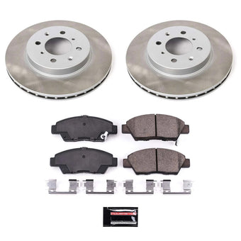 compare product Power Stop 09-14 Honda Fit Front Semi-Coated Rotor Kit