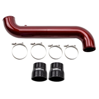 compare product Wehrli 11-16 Duramax LML Passenger Side 3.5 in. Intercooler Pipe - WCFab Grey
