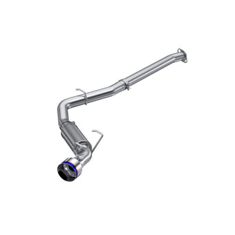 compare product MBRP 12-22 Subaru BRZ 17-22 Toyota GR86 Stainless Steel 3in Cat-Back-Single Rear Exit w Burnt Tip