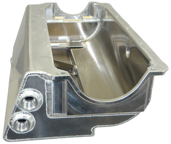 compare product Moroso Donovan H/C 410 Small Block (w/Two Pick Ups) Sprint Car Dry Sump 6.5in Aluminum Oil Pan