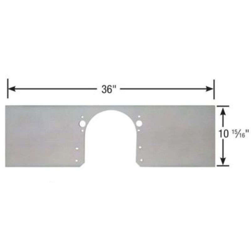 Moroso Chevrolet Big Block 1 - Piece Front Motor Plate - My Store