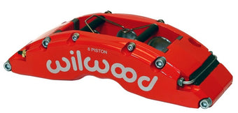 compare product Wilwood Caliper-TC6R-Red 1.75/1.38/1.38in Pistons 1.38in Disc