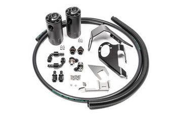 compare product Radium Engineering 2009+ Nissan 370Z (VQ37VHR) Catch Can Kit - Fluid Lock