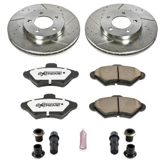 compare product Power Stop 93-97 Ford Thunderbird Front Z26 Street Warrior Brake Kit