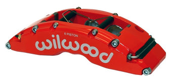 compare product Wilwood Caliper-TC6R-Red 1.88/1.62/1.62in Pistons 1.38in Disc