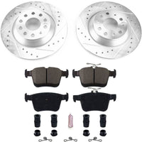 Power Stop 16 - 18 Audi TT Quattro Rear Z23 Evolution Sport Brake Kit - My Store