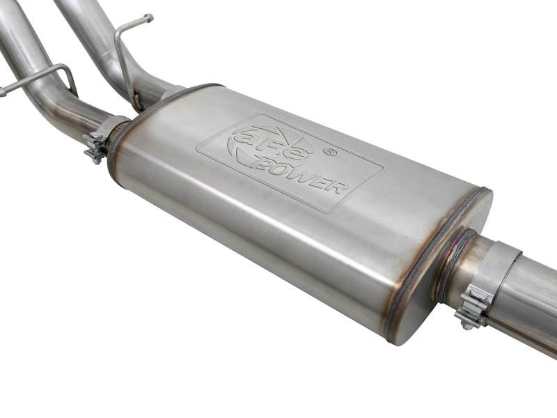 aFe Vulcan Series 4in - 3in 304 - SS Exhaust Cat - Back 2019 GM Silverado / Sierra 1500 V8 - 5.3L w/ OE Tips - My Store