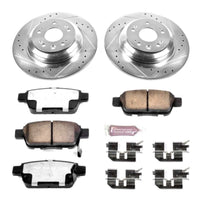 Power Stop 09 - 14 Acura TL Rear Z36 Truck & Tow Brake Kit - My Store