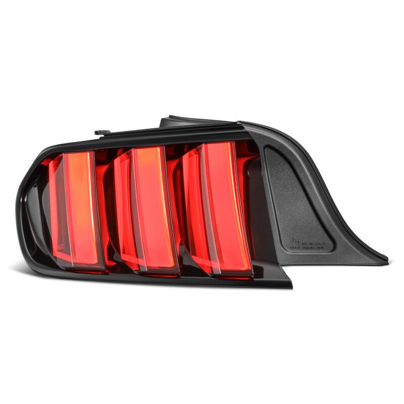 AlphaRex 15 - 23 Ford Mustang NOVA - Series Prismatic LED Tail Lights Alpha - Black - My Store