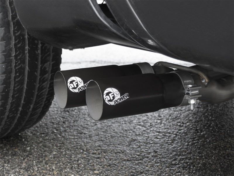 aFe Rebel Series 3in 409 SS Cat - Back Exhaust w/ Black Tips 04 - 15 Nissan Titan V8 5.6L - My Store