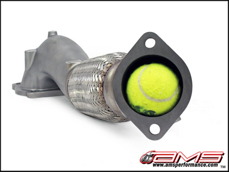 AMS Performance 08 - 15 Mitsubishi EVO X Widemouth Downpipe w/Turbo Outlet Pipe - My Store