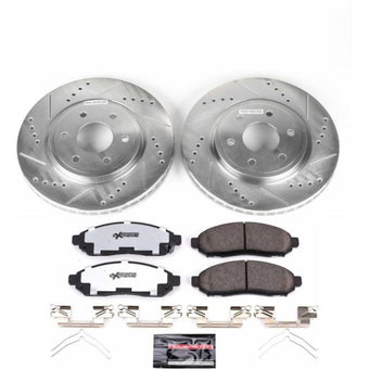 compare product Power Stop 05-18 Nissan Frontier Front Z36 Truck & Tow Brake Kit