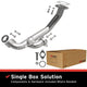 BRE Exhaust 08 - 10 Grand Caravan Routan Town & Country 3.3L 3.8L 4.0L Front Pipe Kit - My Store