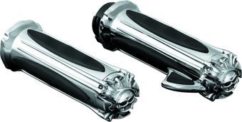 compare product Kuryakyn Zombie Grips With Throttle Boss Dual Cable Chrome