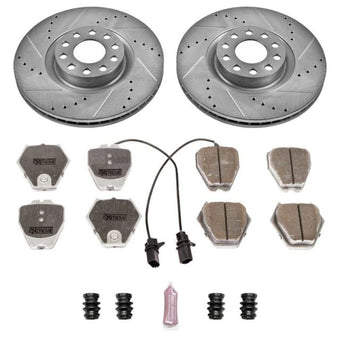 compare product Power Stop 00-04 Audi A6 Quattro Front Z26 Street Warrior Brake Kit