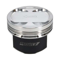 Manley 90 - 94 Eclipse (6 Bolt 4G63T) 85.5mm +.5mm Over Bore 8.5:1 Dish Piston Set w/ Rings - My Store