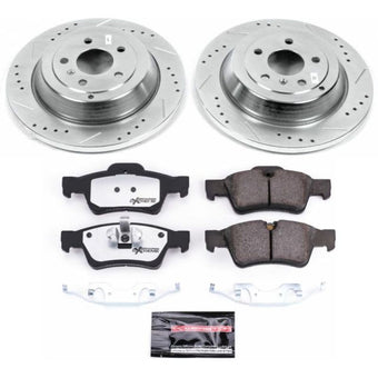 compare product Power Stop 10-11 Mercedes-Benz ML450 Rear Z26 Street Warrior Brake Kit