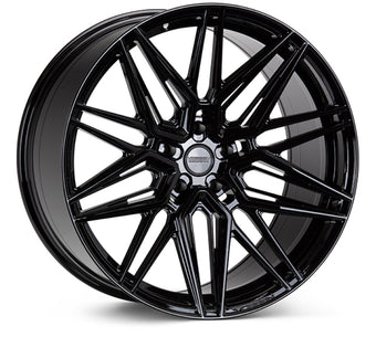 compare product Vossen HF-7 21x9.5 / 5x130 / ET53 / Flat Face / 71.6 - Gloss Black Wheel