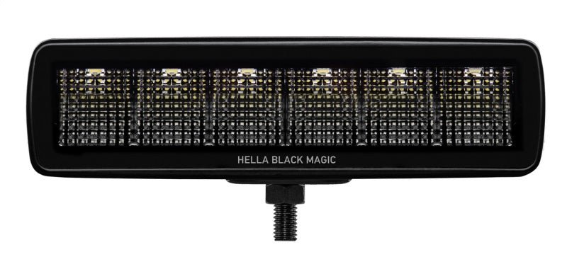Hella Universal Black Magic 6 L.E.D. Mini Light Bar - Flood Beam - My Store