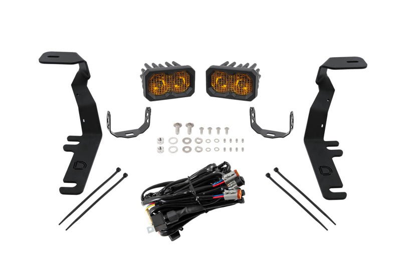 Diode Dynamics 15 - 20 Ford F - 150 Stage Series Ditch Light Kit - Yellow Combo/Driving - My Store