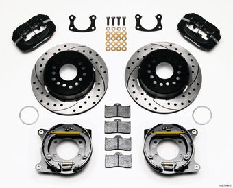 compare product Wilwood Forged Dynalite P/S Park Brake Kit Drilled New Big Ford 2.50in Offset
