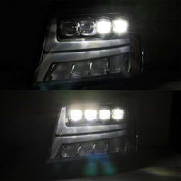 AlphaRex 07 - 13 Toyota Tundra / 08 - 17 Sequoia PRO - Series Projector Headlights Chrome w/Seq. Sig. + DR - My Store